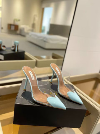 UA A1a1a Le Coeur Mule Heart-Toe Slingback Pump 10.5cm Heel