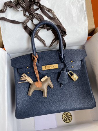 H**mes BIRKIN Gold 25 30 35(Horse charm not included)