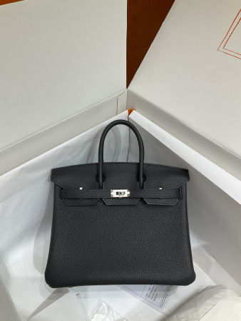 H**mes BIRKIN Silver 25 30 35