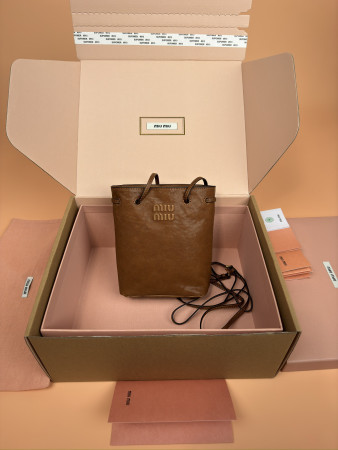 M1v M1v nappa leather mini bag 17x14x6cm