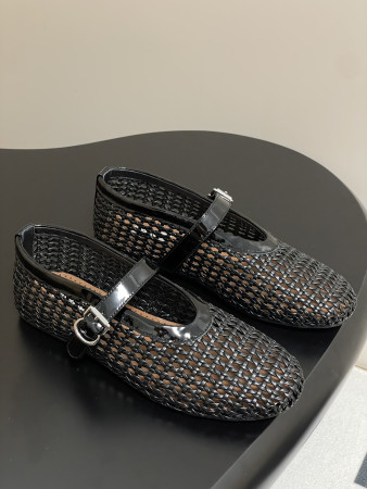 ua alaïa braided ballet flats(cusT0mized size 7-10 days production time)