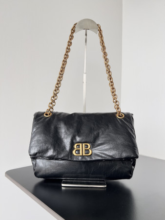 Ba*len*cia*ga monaco chain bag small 27.9x18x9.9cm