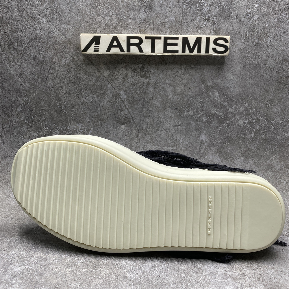 r1ck 0wens sneakers black
