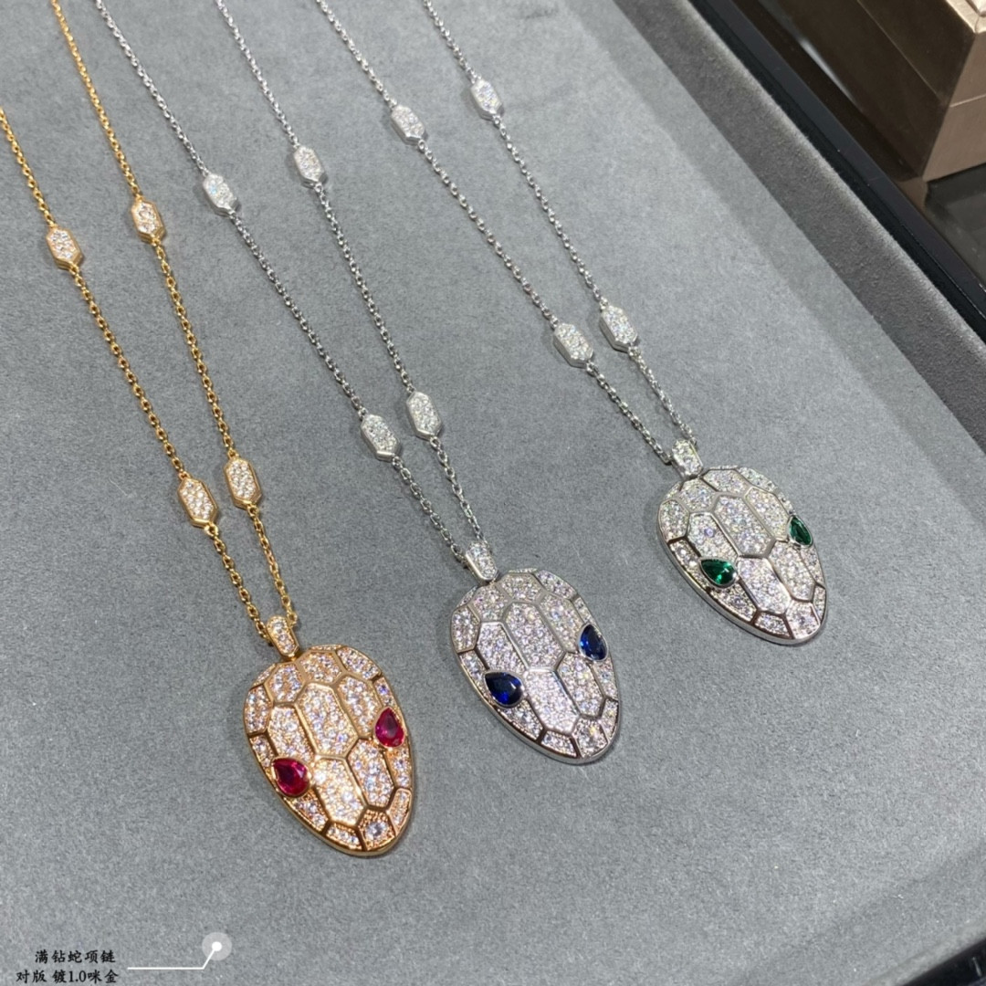 B*l*ai full of snakes necklace