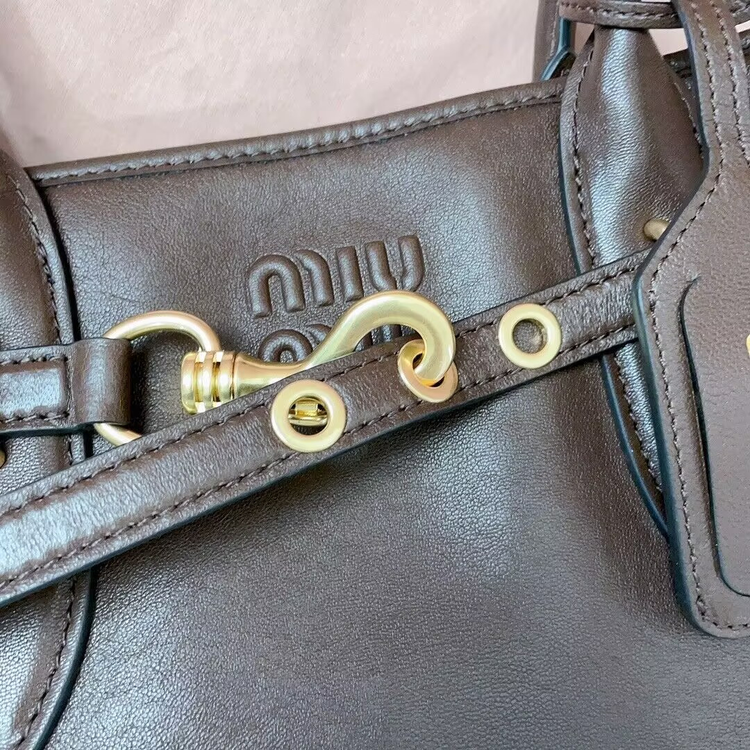 M1v M1v aventure nappa leather bag 22.5x44x14.5cm