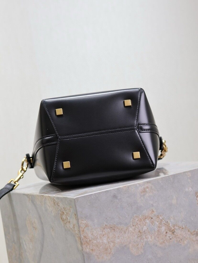 Y*L le 37 in shiny leather 17x20x13cm