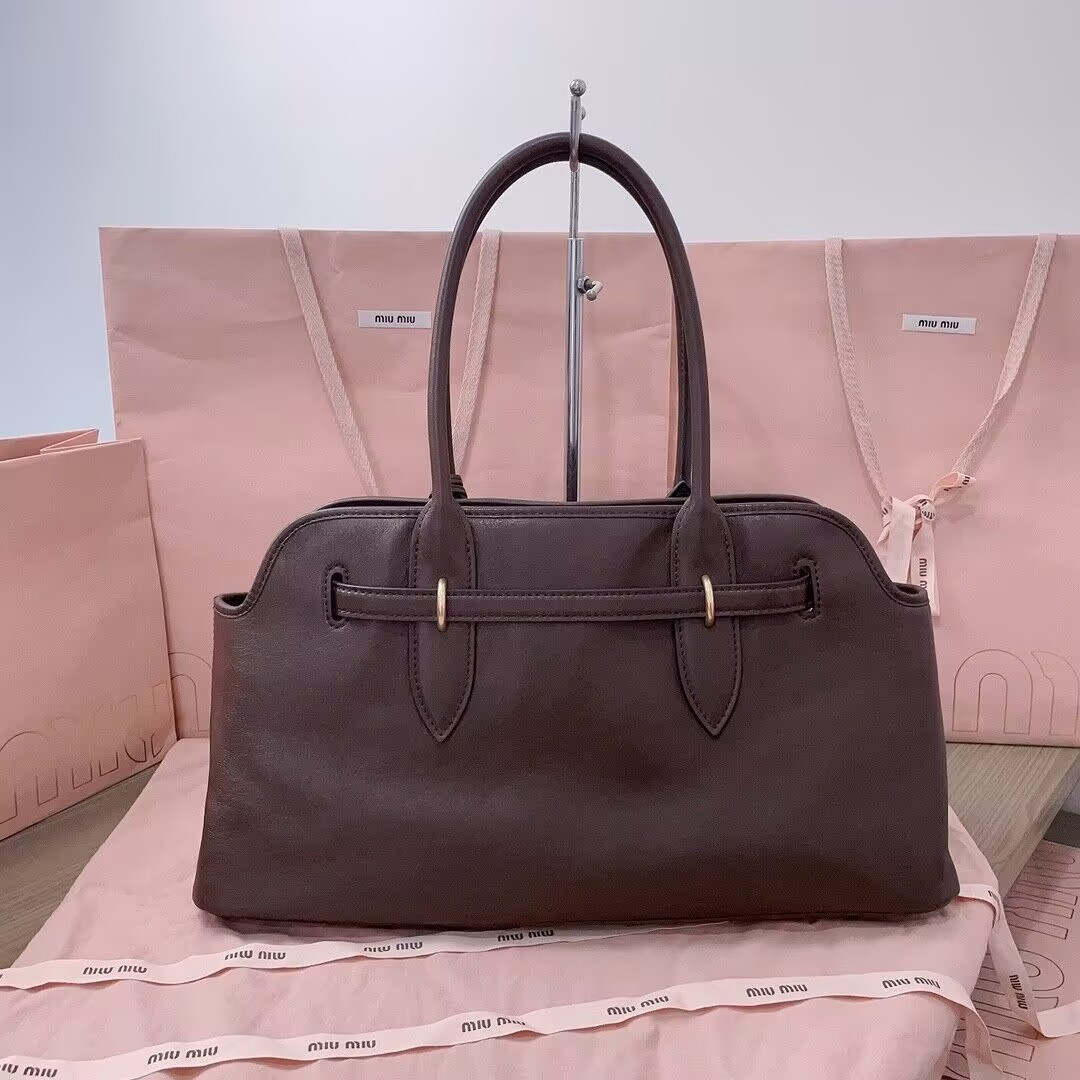 M1v M1v aventure nappa leather bag 22.5x44x14.5cm