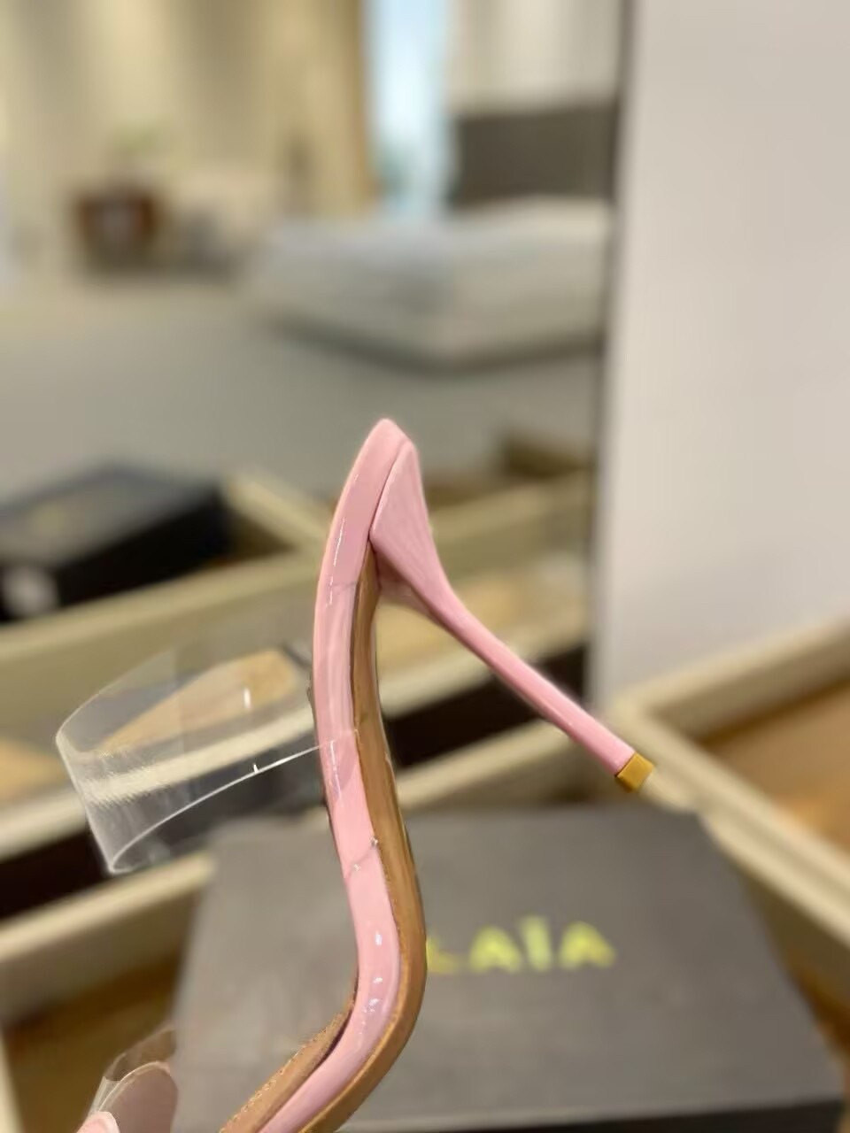 UA A1a1a Le Coeur Mule Heart-Toe Slingback Pump 10.5cm Heel