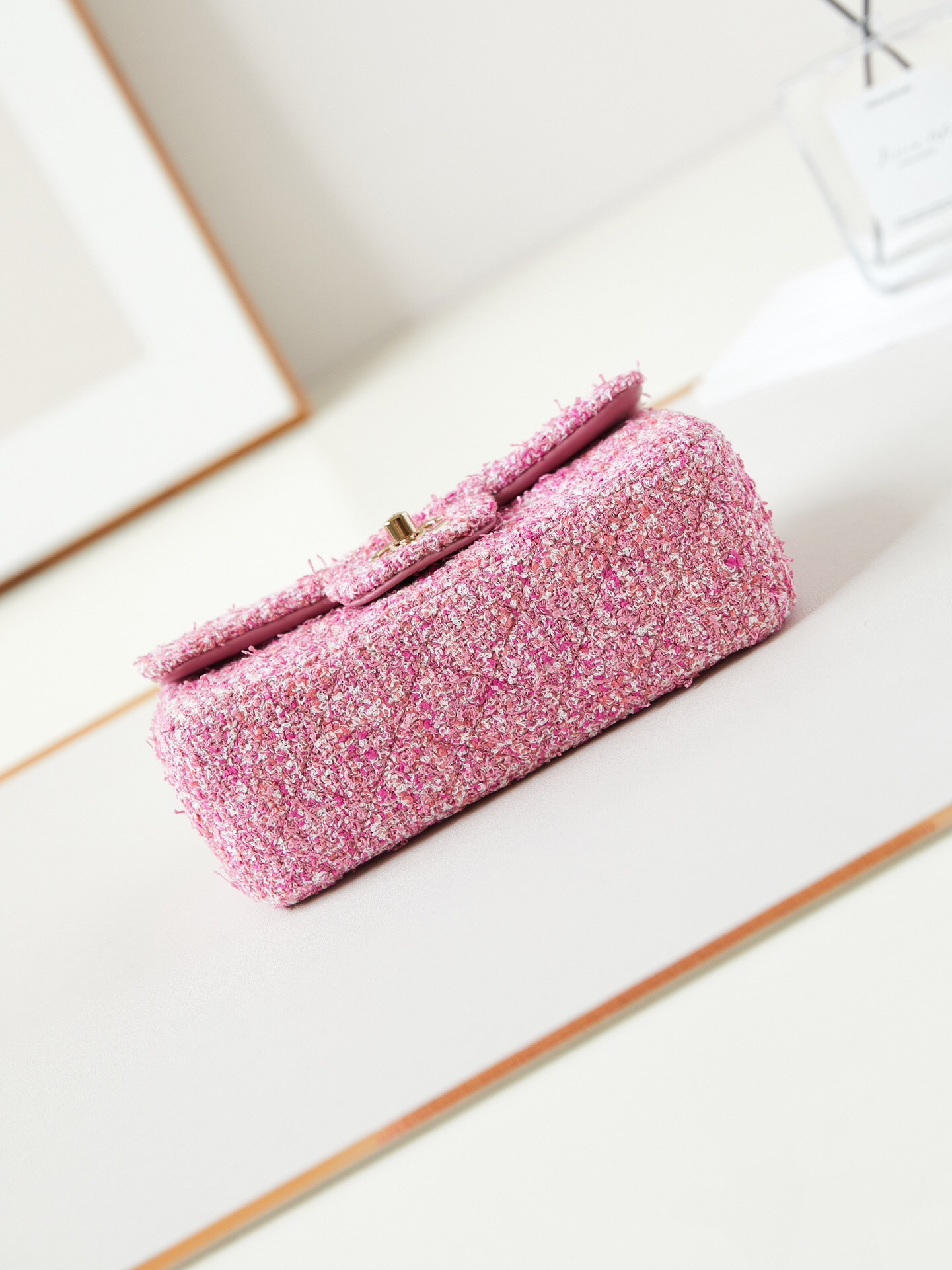 Ch*el mini classic 11.12 handbag 12×20×6cm