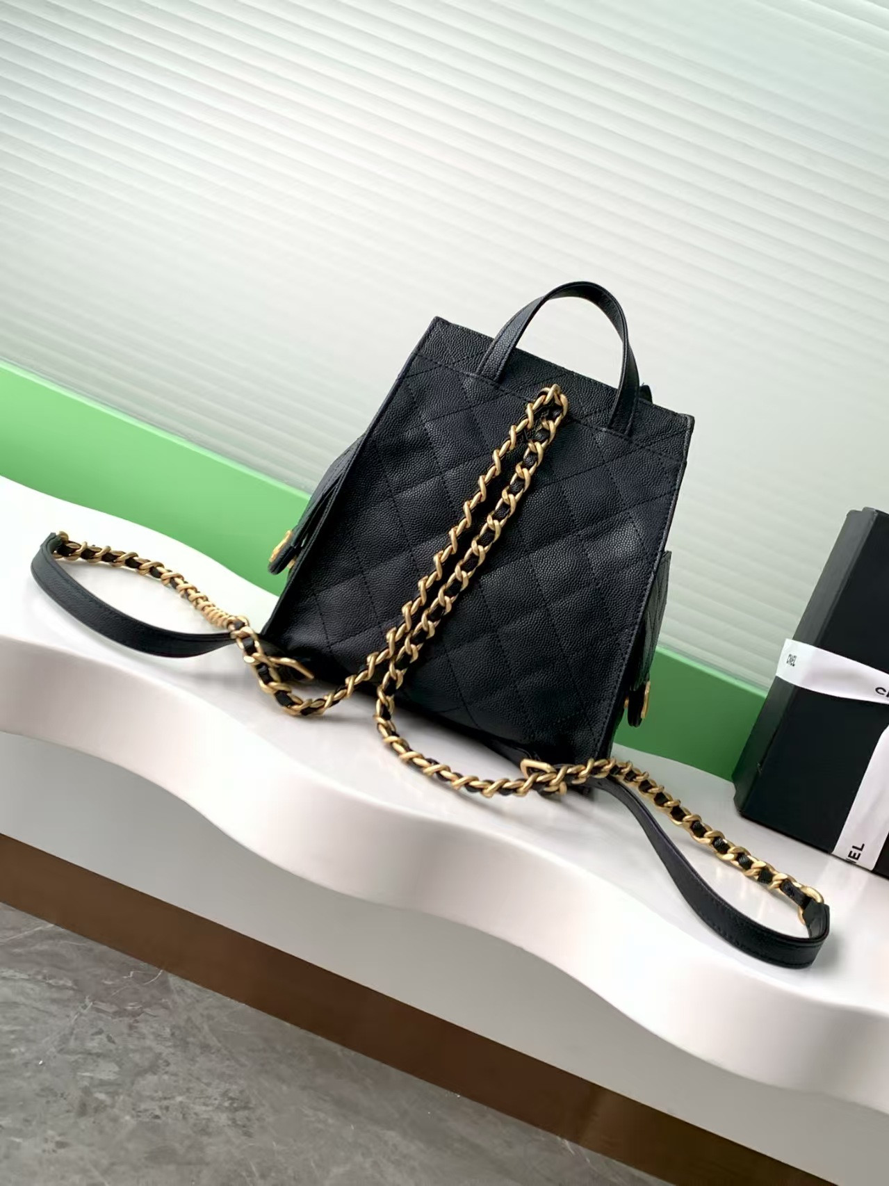 Ch*el 25 medium backpack as5600 23x23x14cm