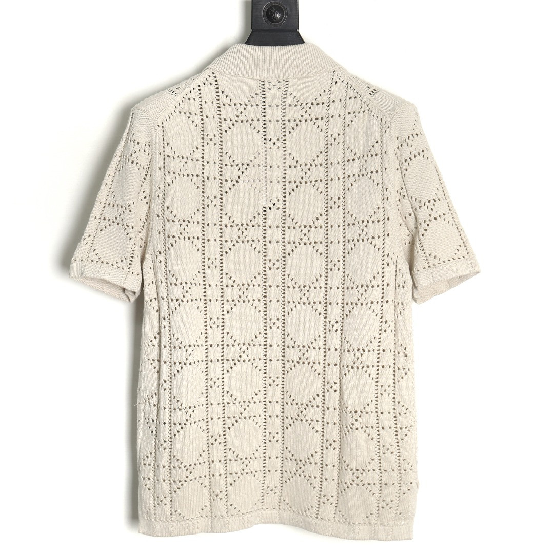 D*or 24ss knitting short-sleeved