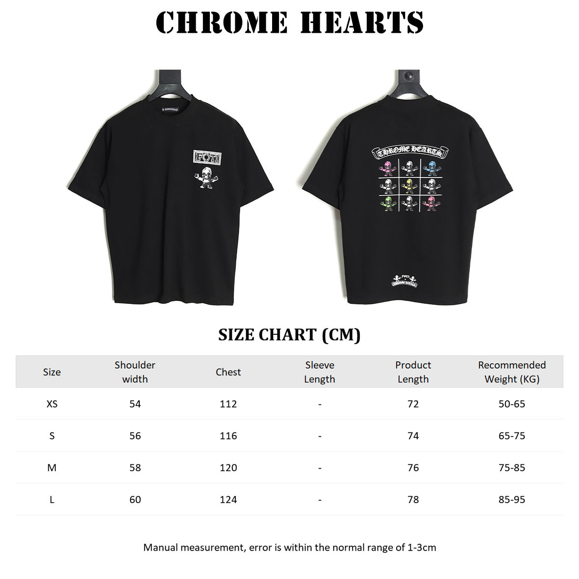 Ch**me He**ts 25ss short-sleeved t-shirt
