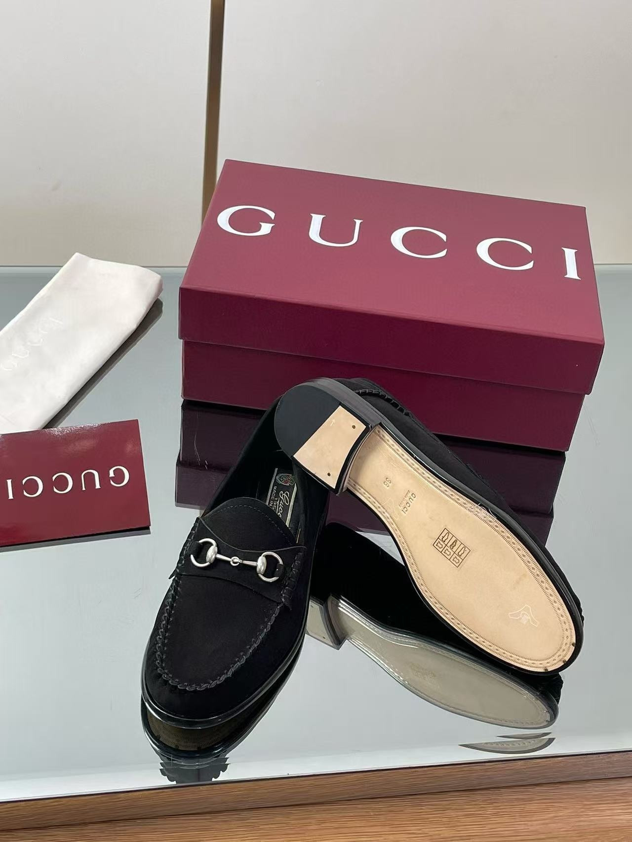 ua G*u*i gigi loafer
