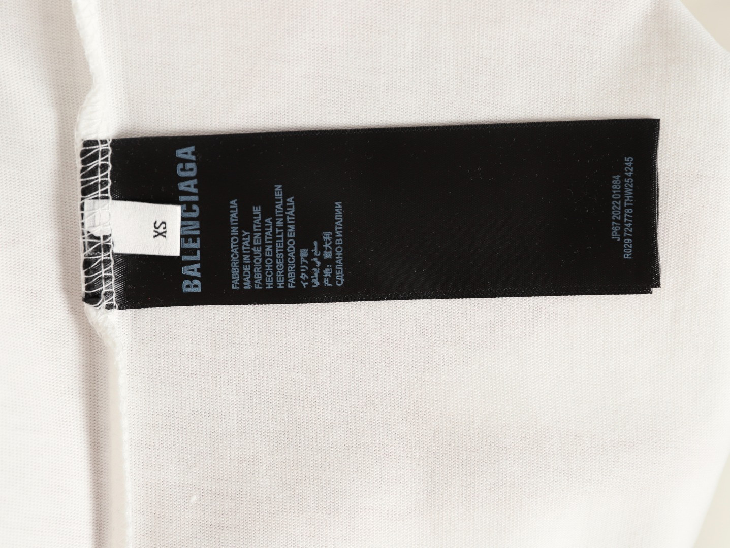 Ba*len*cia*ga 25ss short-sleeved t-shirt