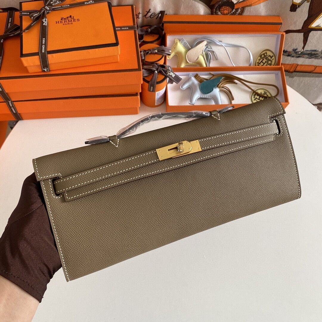 H**mes kelly cut 31cm epsom leather