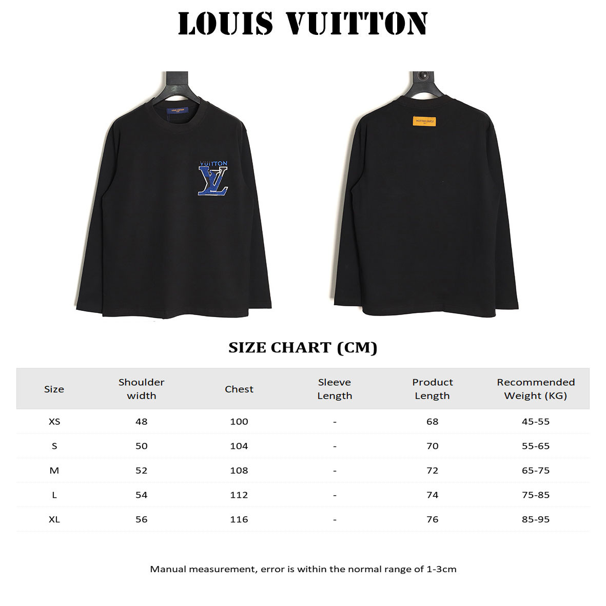 l0*is V*t0n long-sleeved t-shirt
