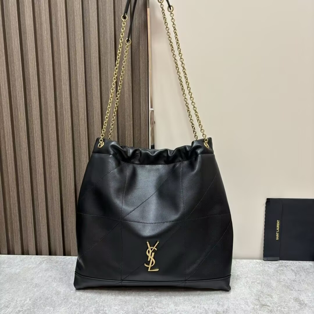 Y*L jamie pochon in lambskin 38x33x2cm