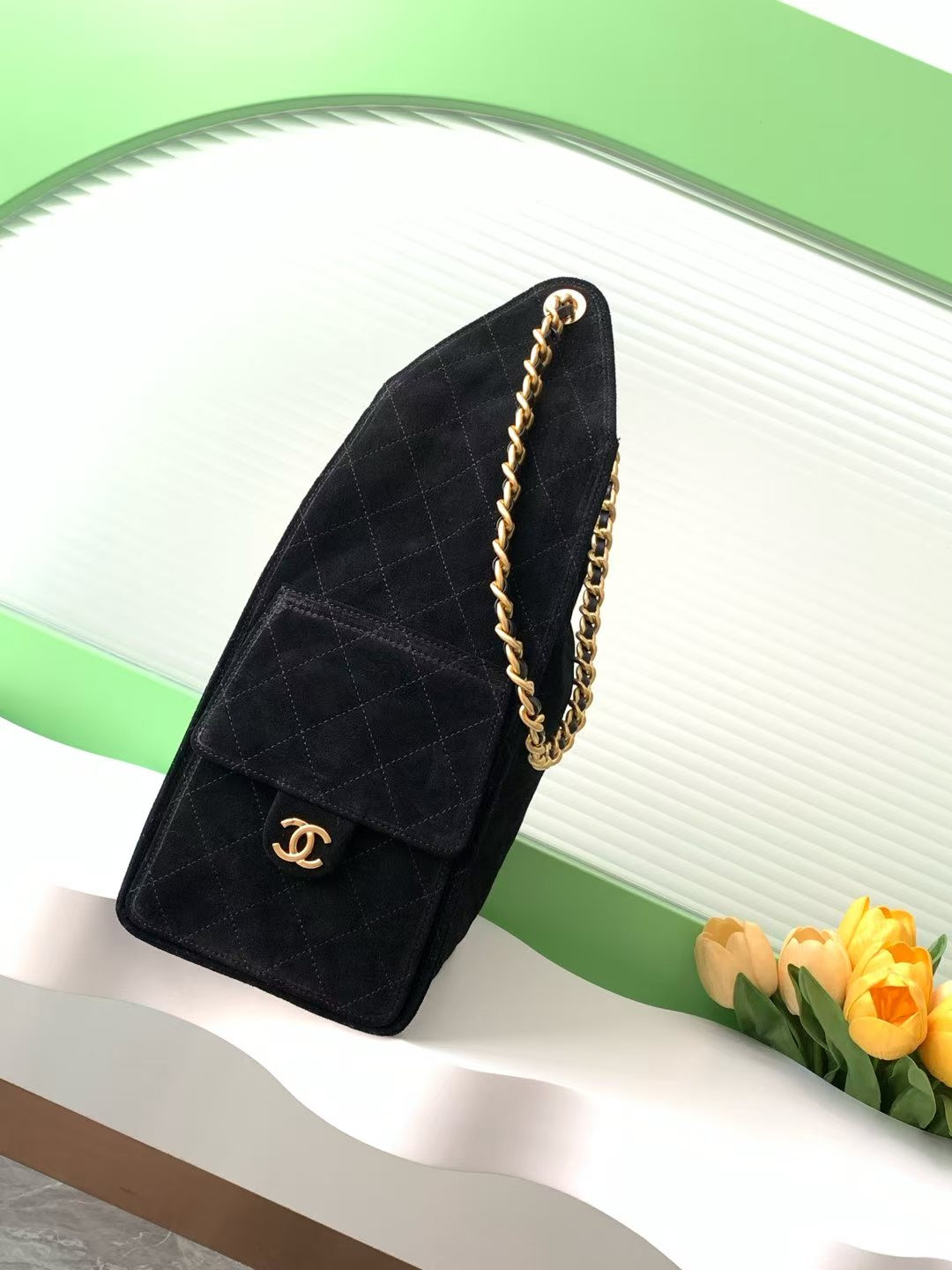 Ch*el 25c bucket bag 40x30x15cm