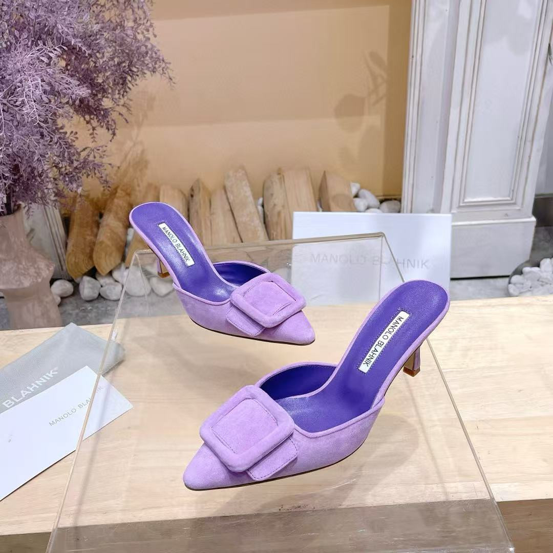 ua man010 B1ahn*k mules 7.5cm