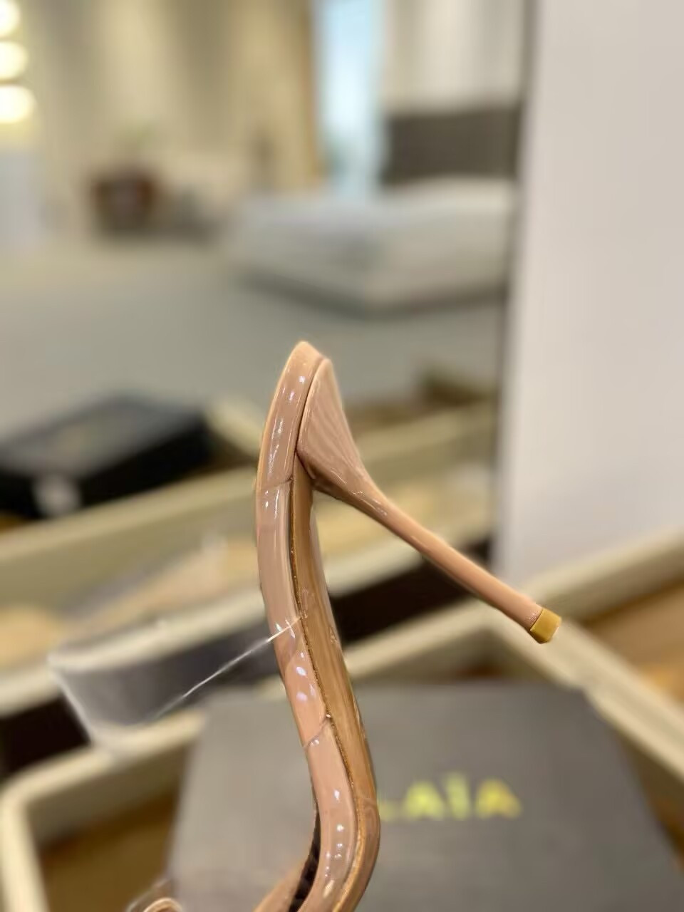 UA A1a1a Le Coeur Mule Heart-Toe Slingback Pump 10.5cm Heel