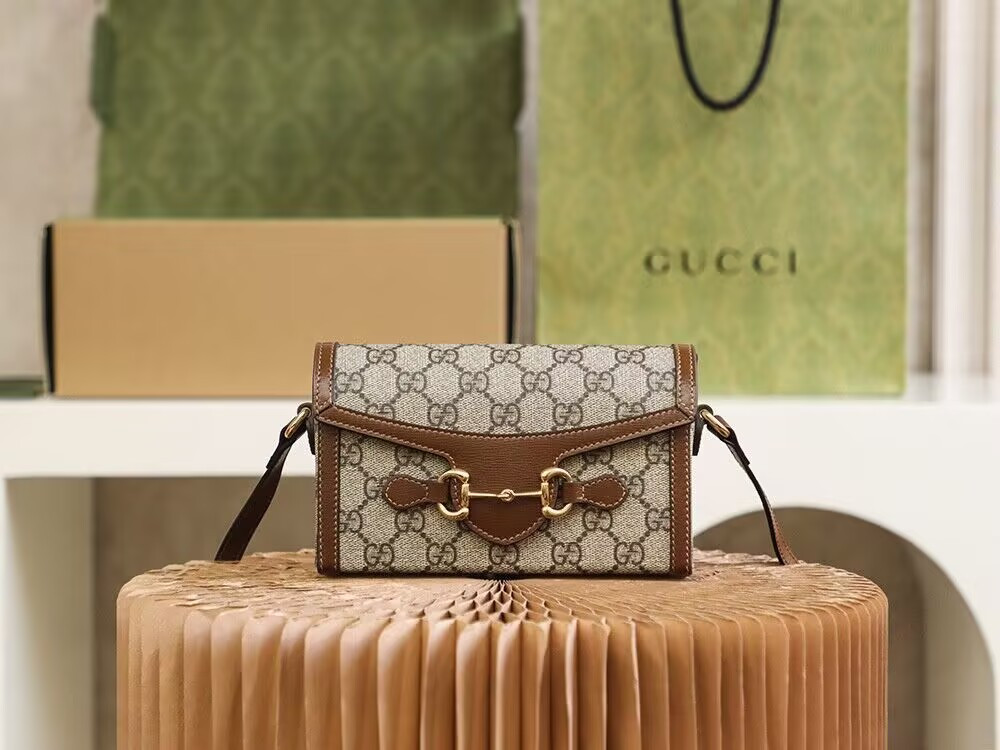 G*u*i horsebit 1955 mini bag 18x12x5cm