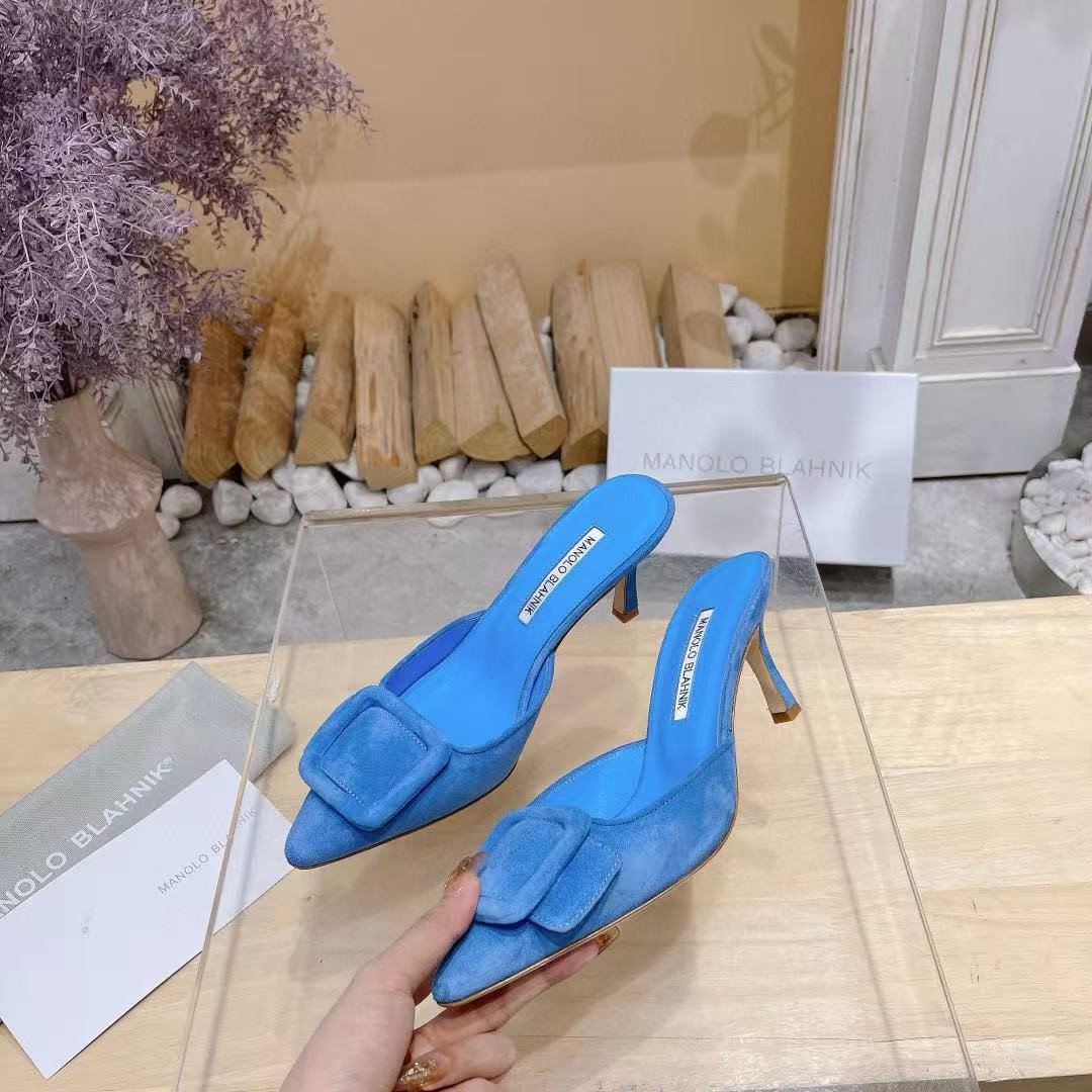 ua man010 B1ahn*k mules 7.5cm