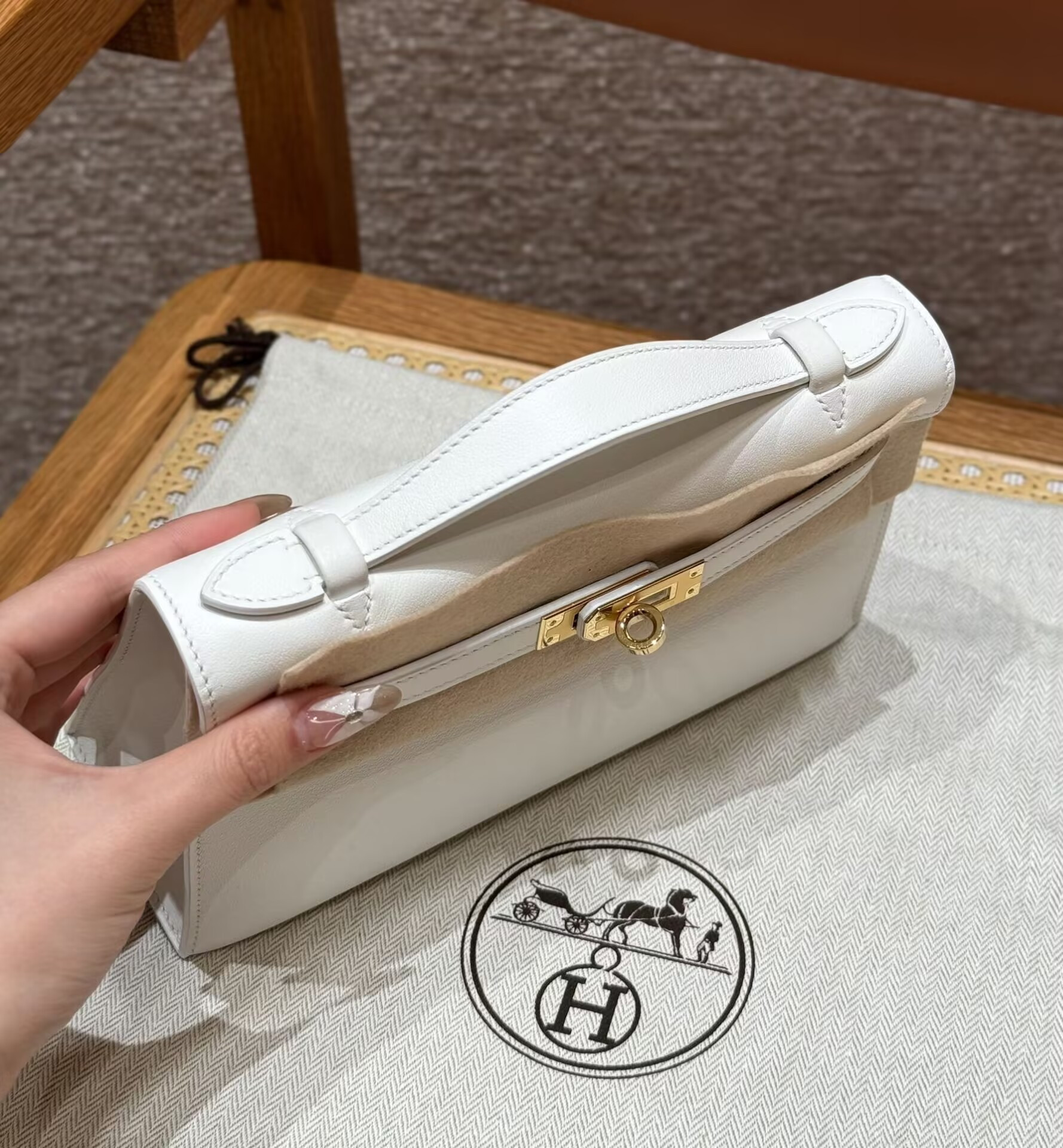h**me5 kelly mini swift 22 22×7×13cm(cusT0mized 15-20 days production time)