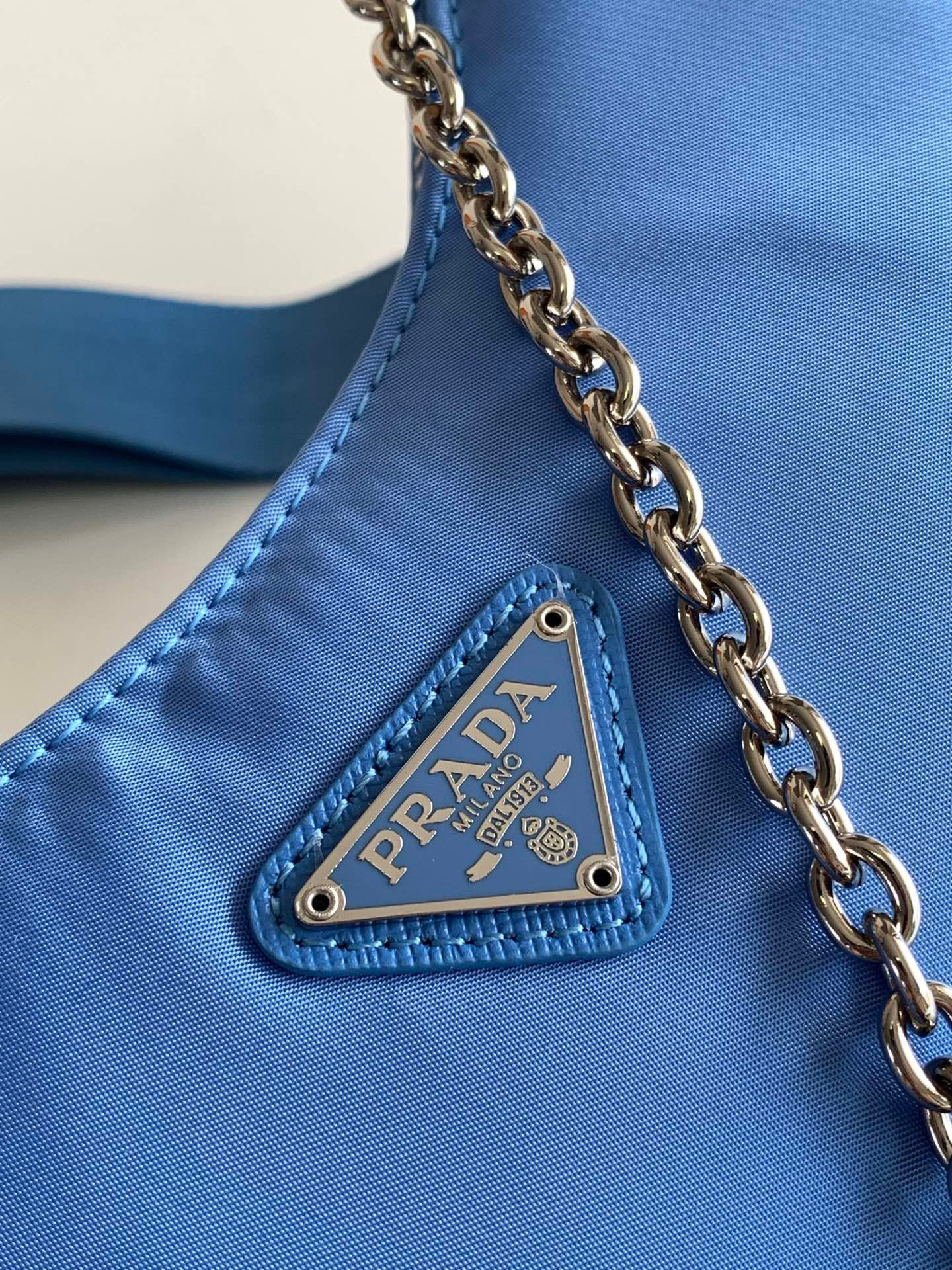 Pra*a re-edition 2005 re-nylon bag blue