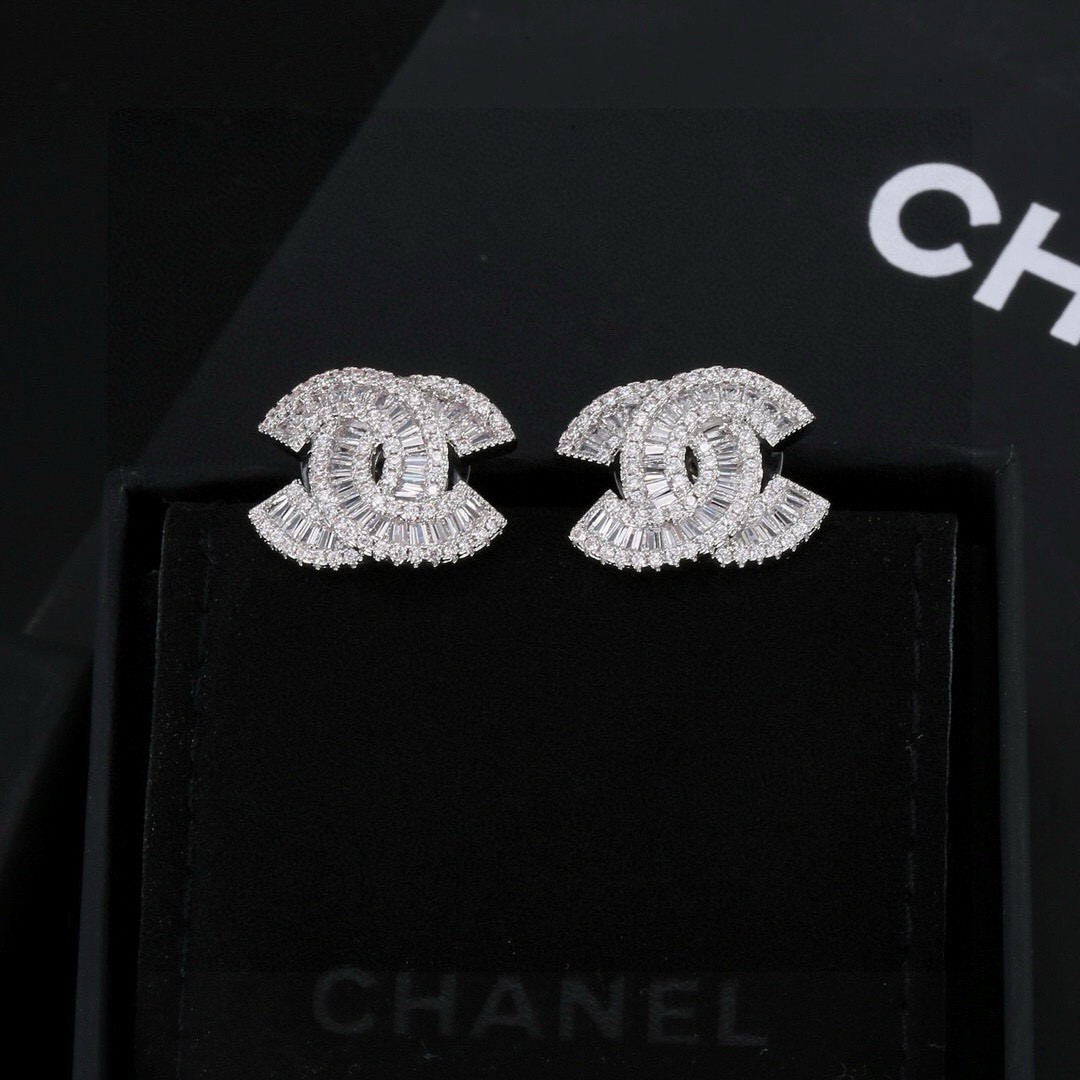 Ch*el earrings
