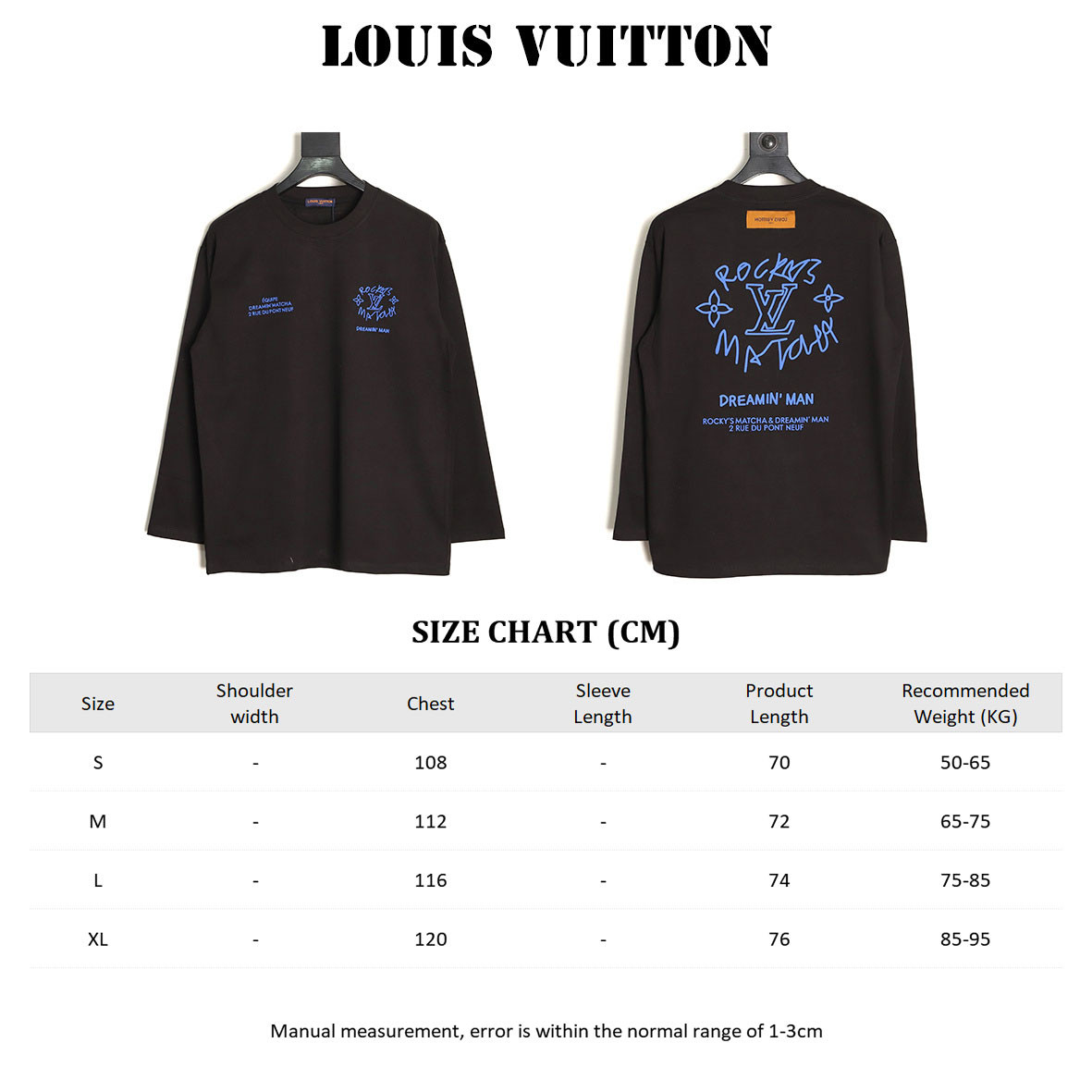 l0*is V*t0n 25fw long-sleeved t-shirt