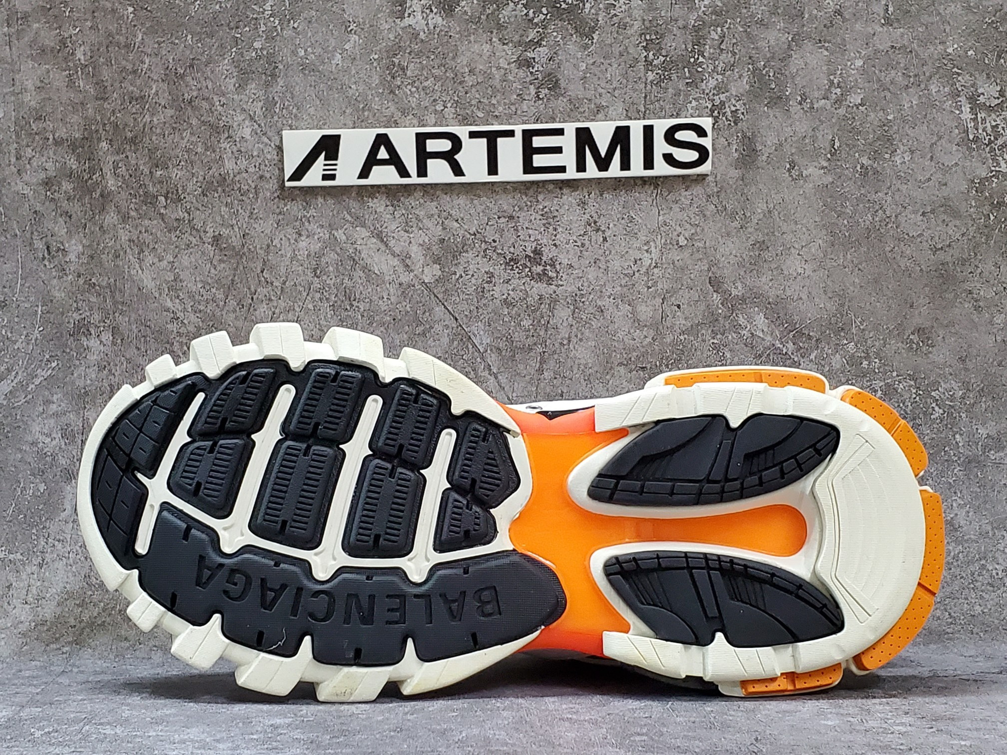 Balenciga Led Track White Orange