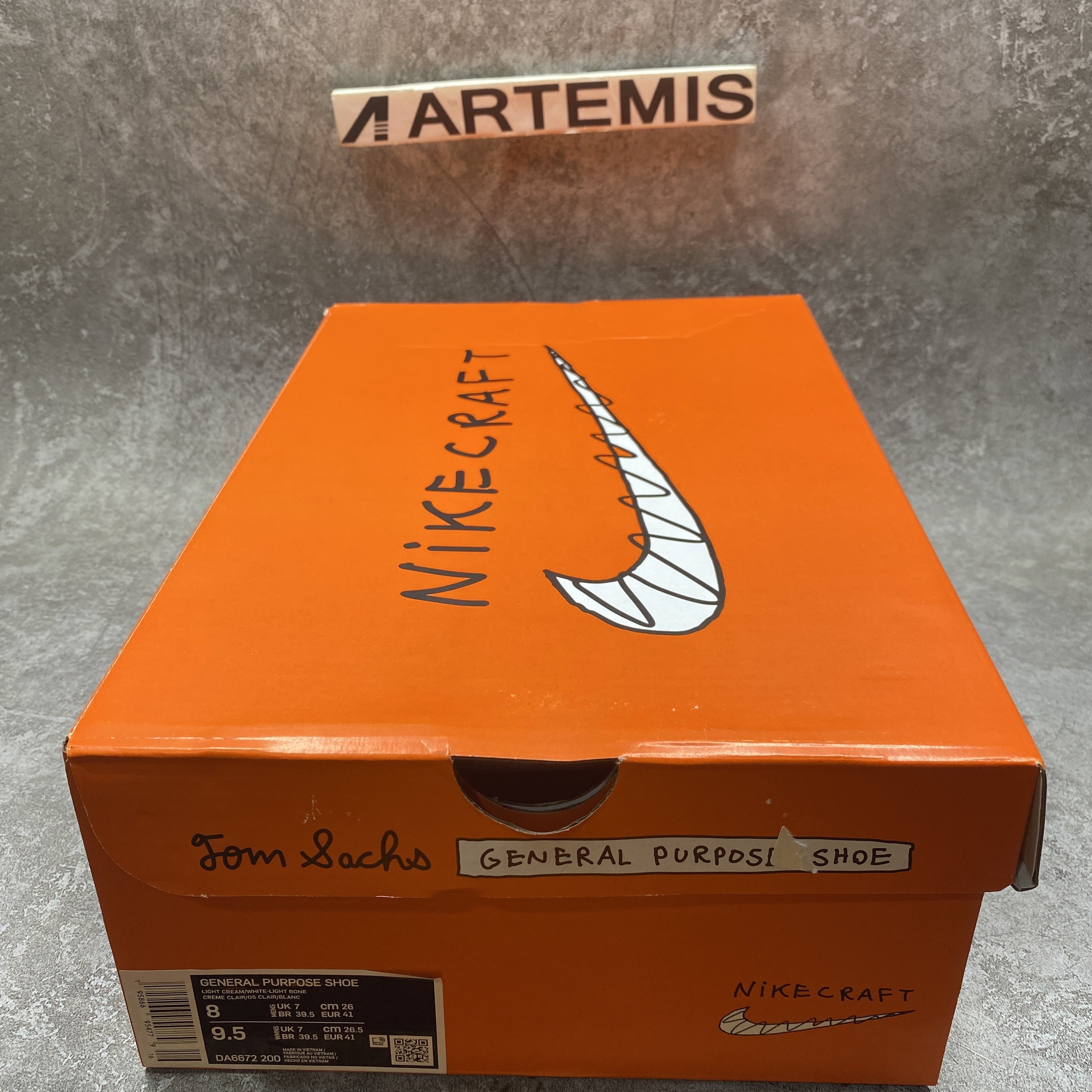 nike craft general purpose shoe light cream x T0m sachs