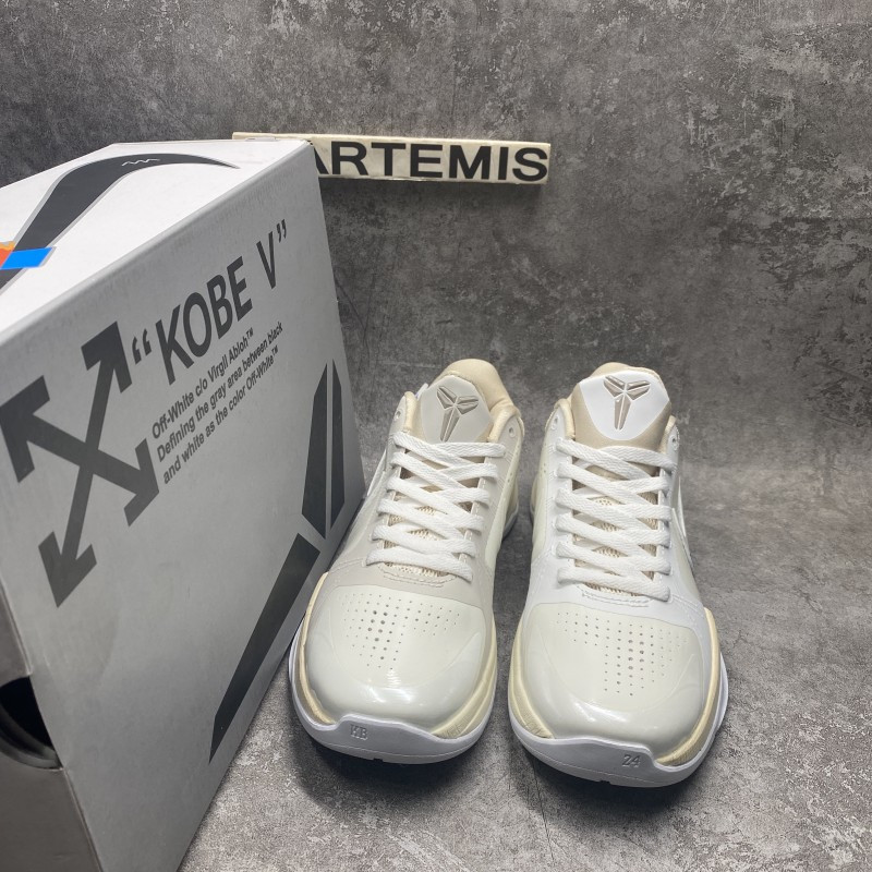 off-white x nike kobe 5 cusT0m by mamba concepts