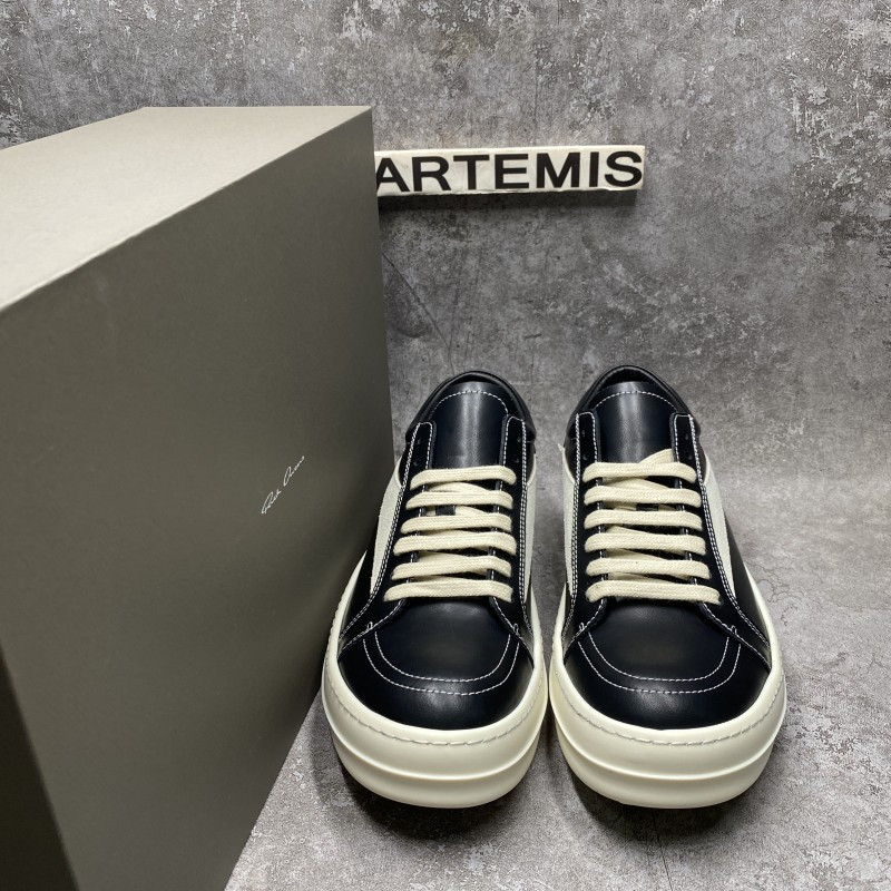r1ck 0wens vintage sneakers black