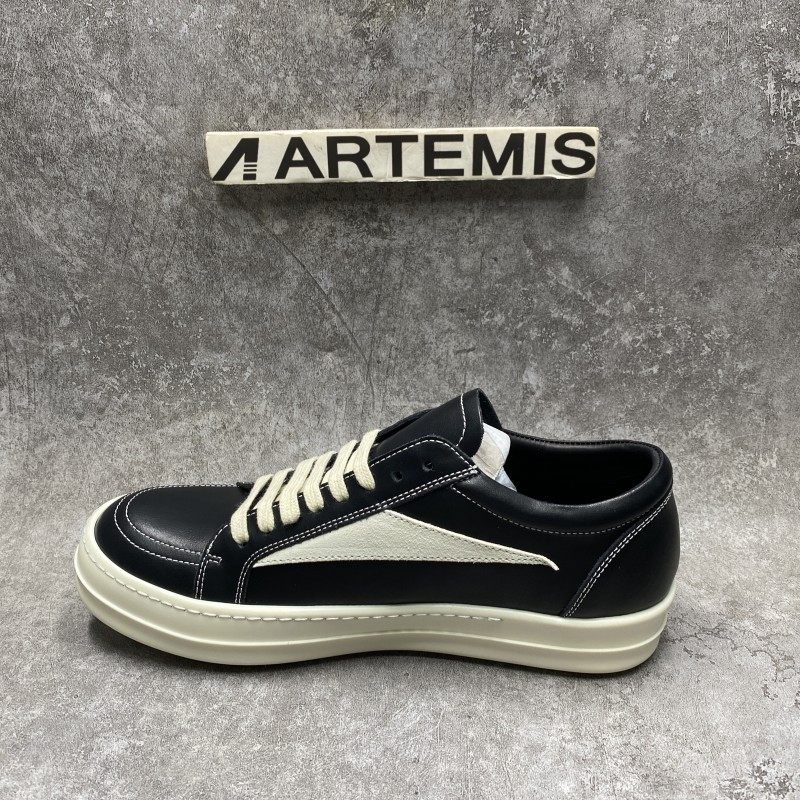 r1ck 0wens vintage sneakers black