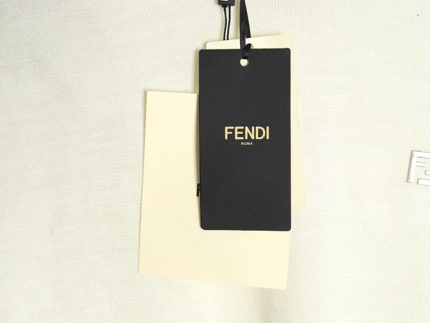 F**di fd knitting short-sleeved