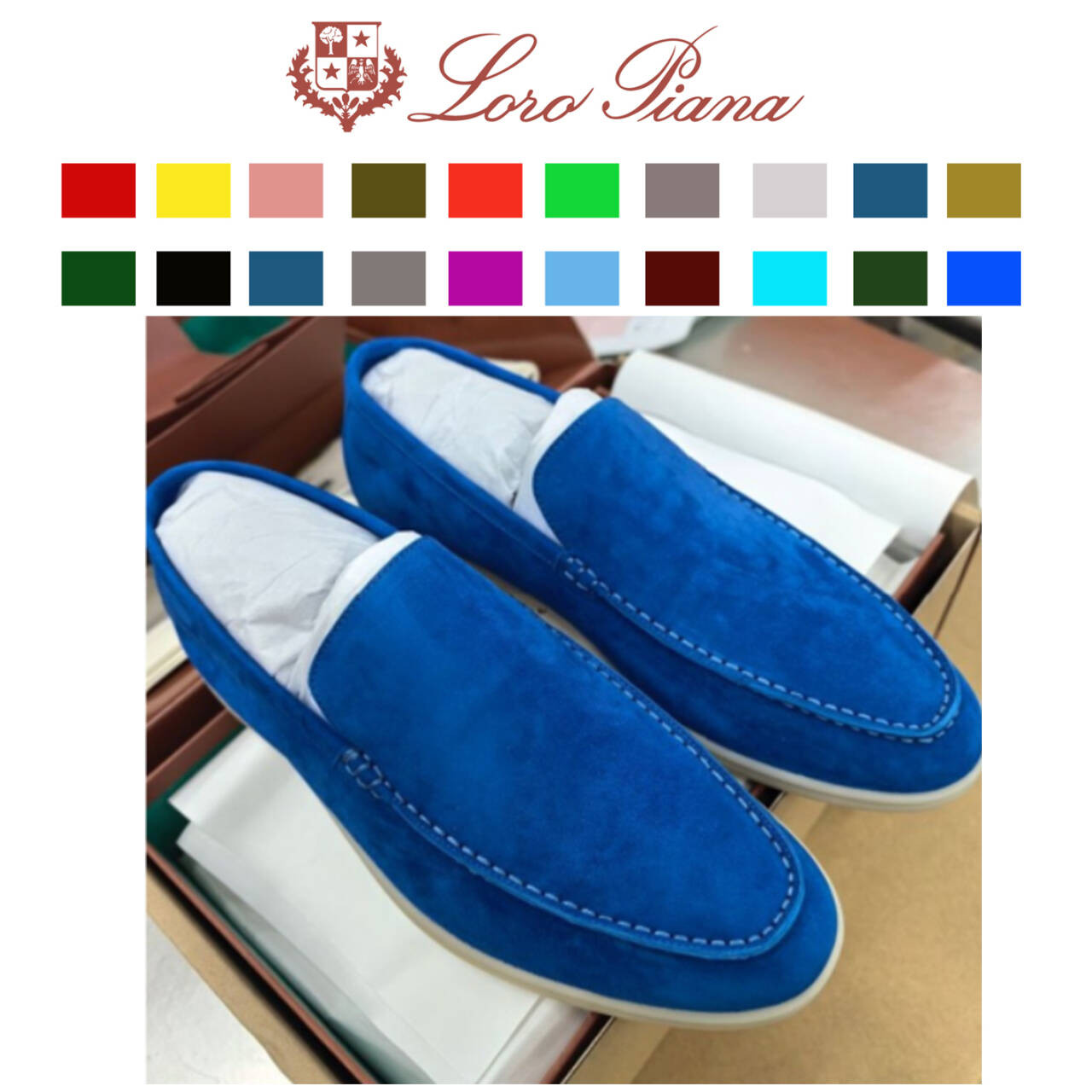 ua l**o p*ana summer walk loafers (cusT0m colors - 7-10 days production time)