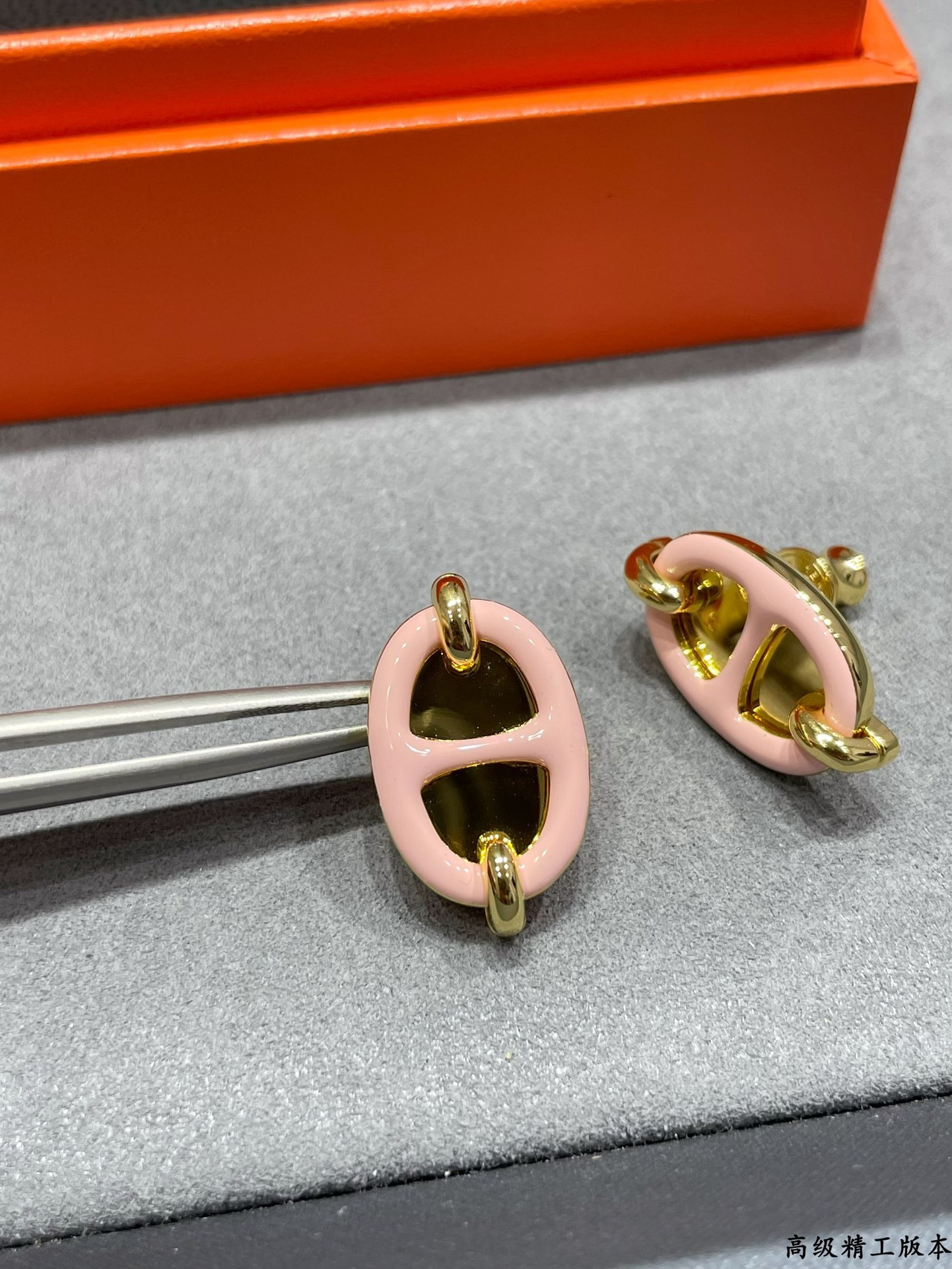H**me5 mini maillon earrings