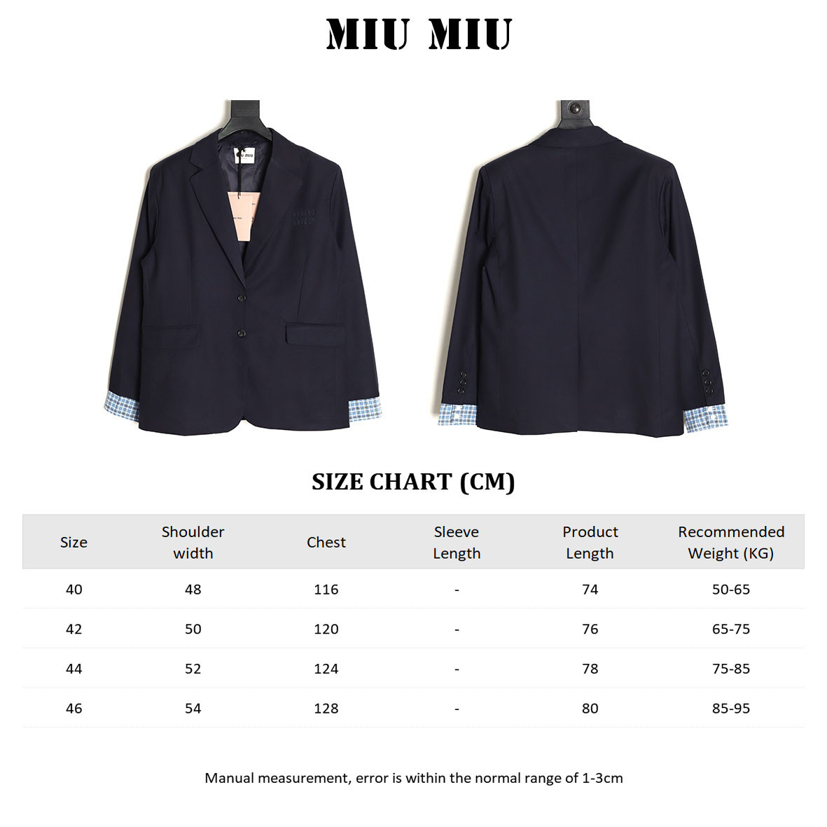 M1v M1v 25fw suit jacket