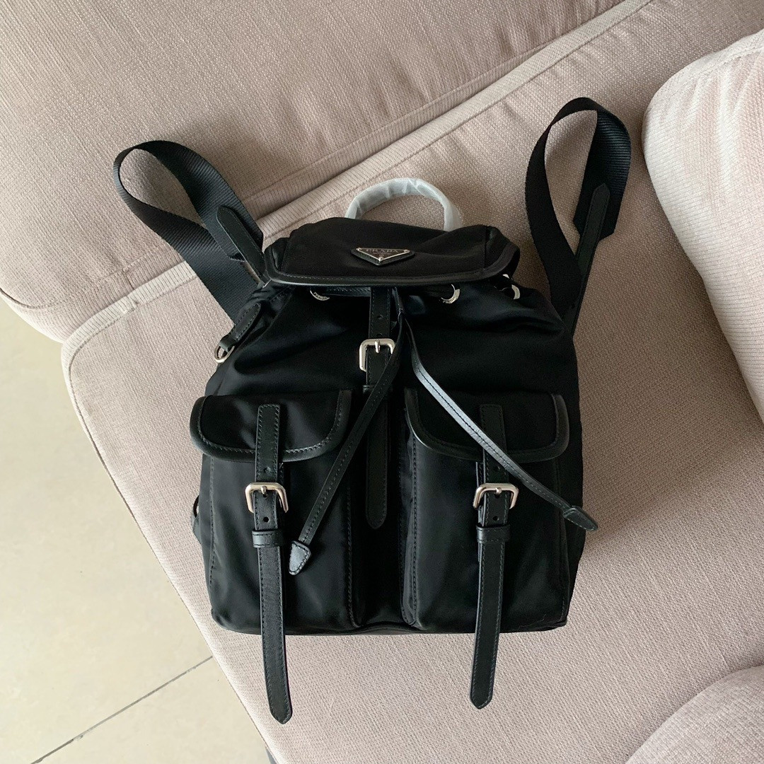Pra*a nylon backpack small size