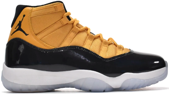 Air Jordan 11 Retro Black Yellow