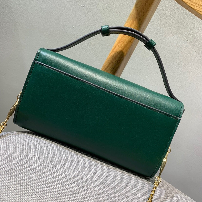 G*u*i zumi smooth leather mini shoulder bag