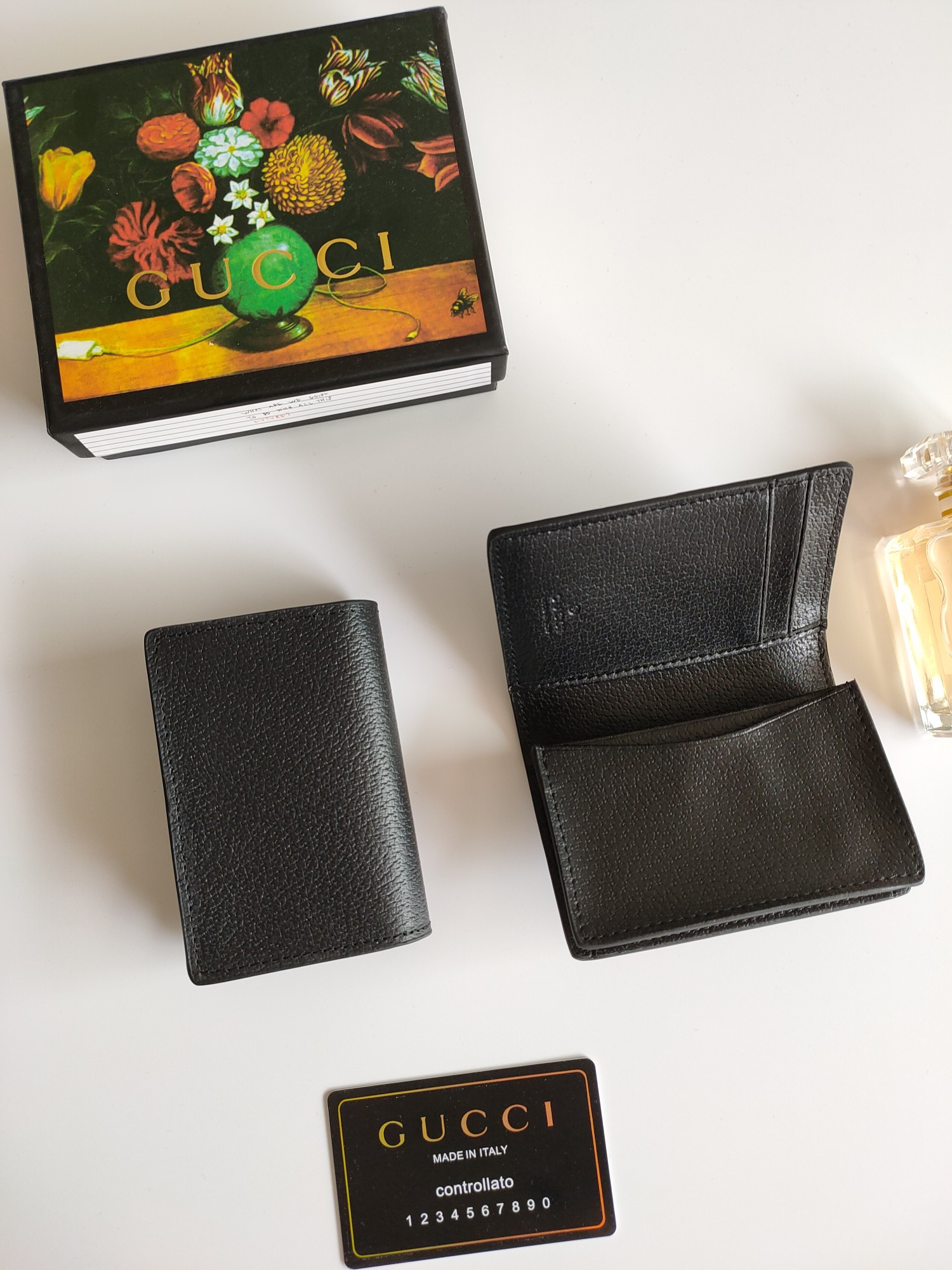 G*u*i gg card case wallet