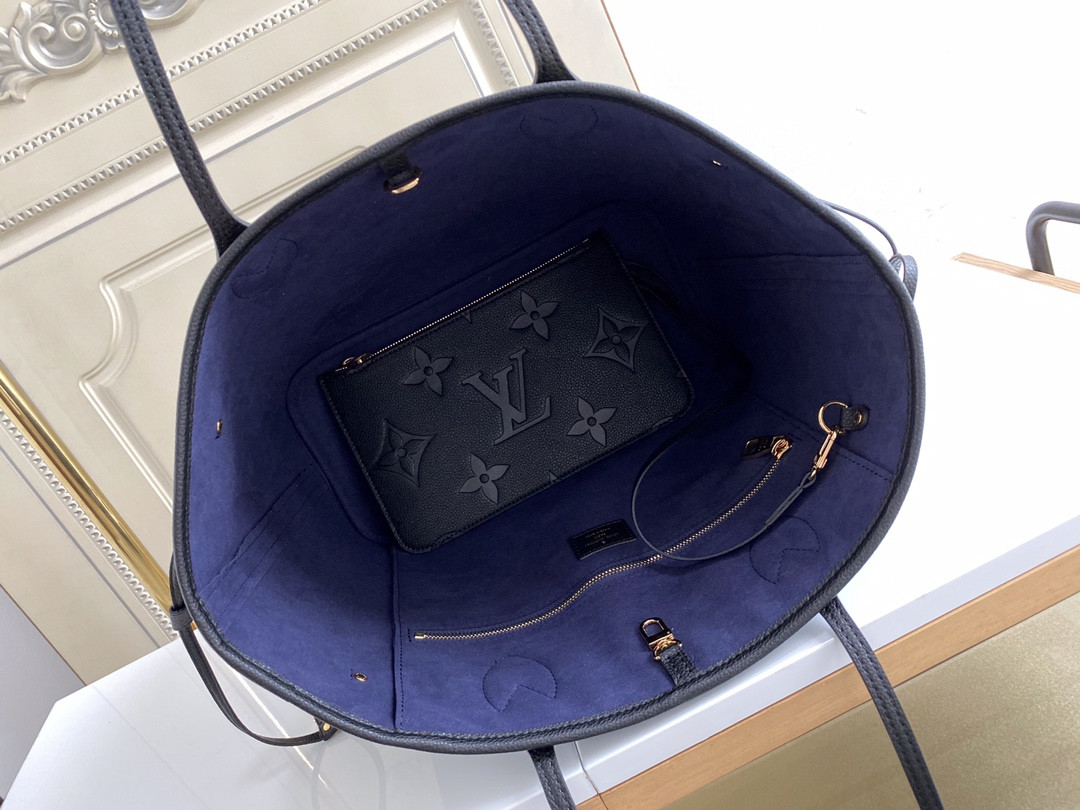 LV M45685 Neverfull MM 12.6 x 11.4 x 6.7 inches Without Box