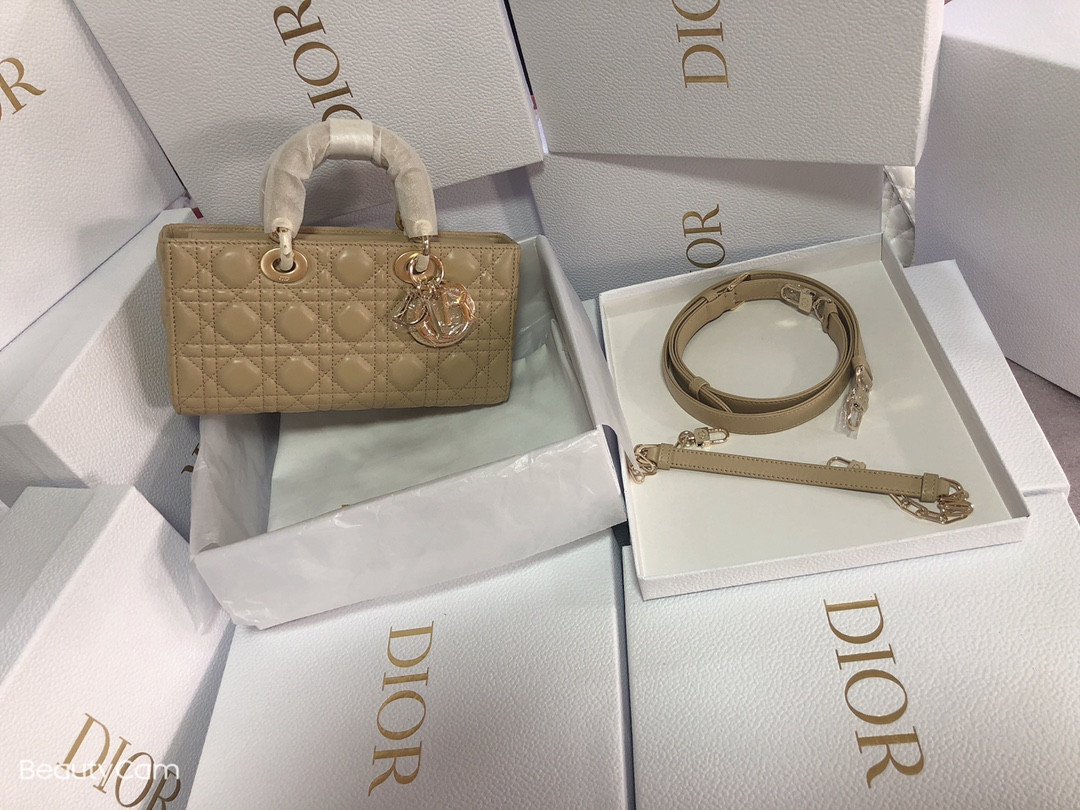 D*or lady d-joy bag medium sad colored 26 x 13.5 x 5 cm