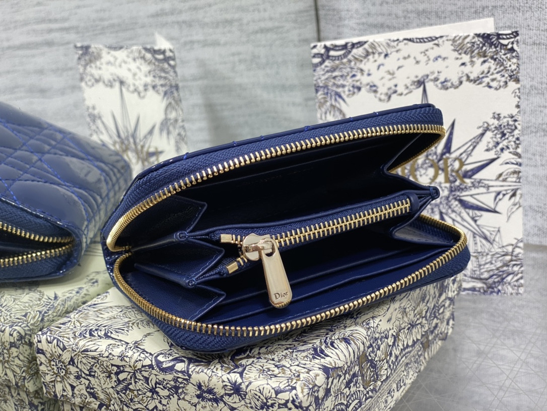 lady D*or voyageur small coin purse card holder