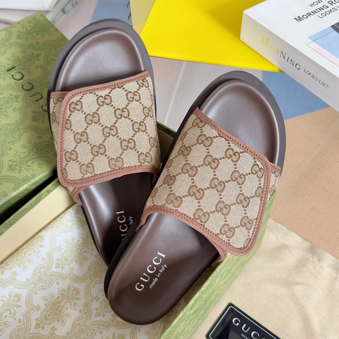 ua G*u*i gg slide sandal