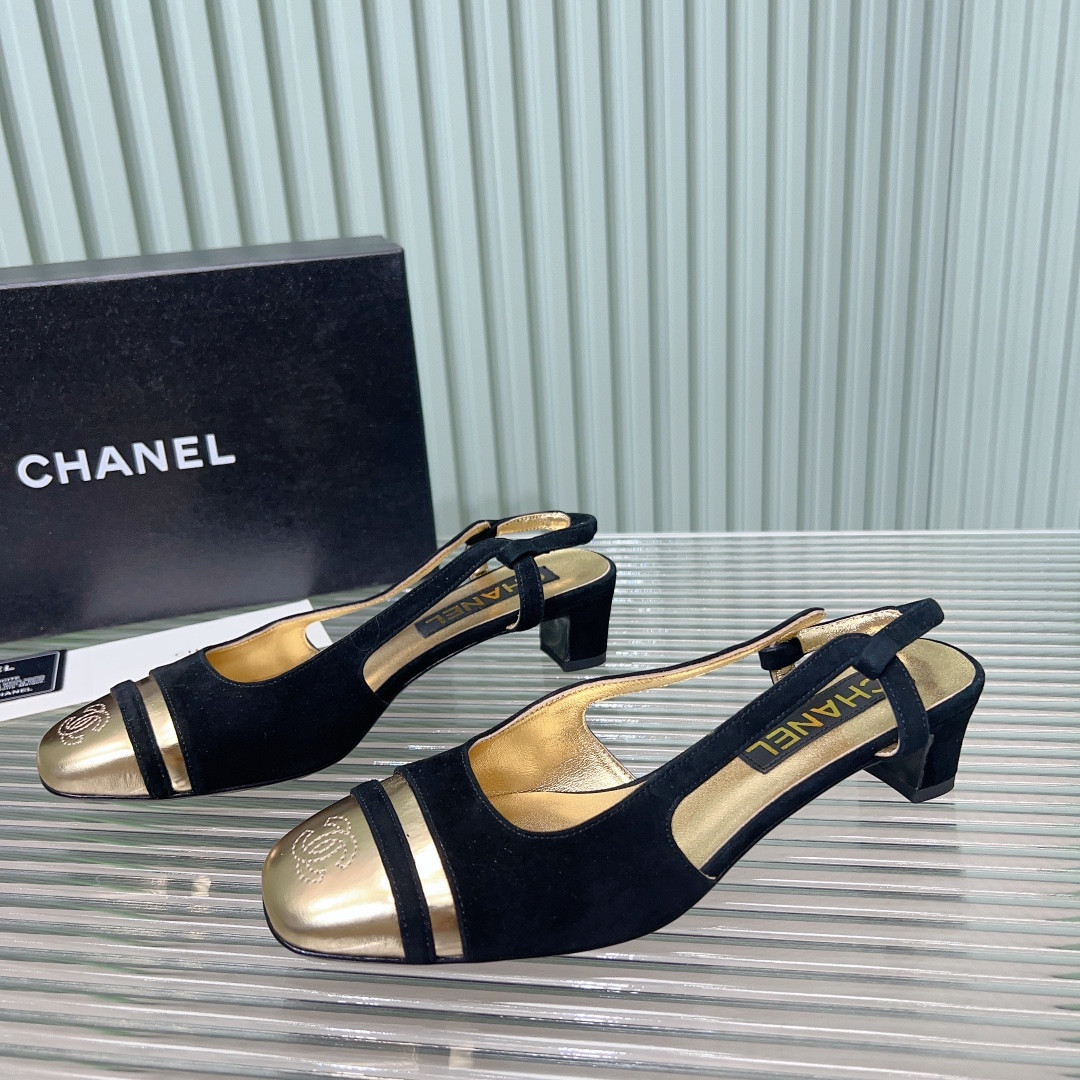 ua Ch*el slingbacks