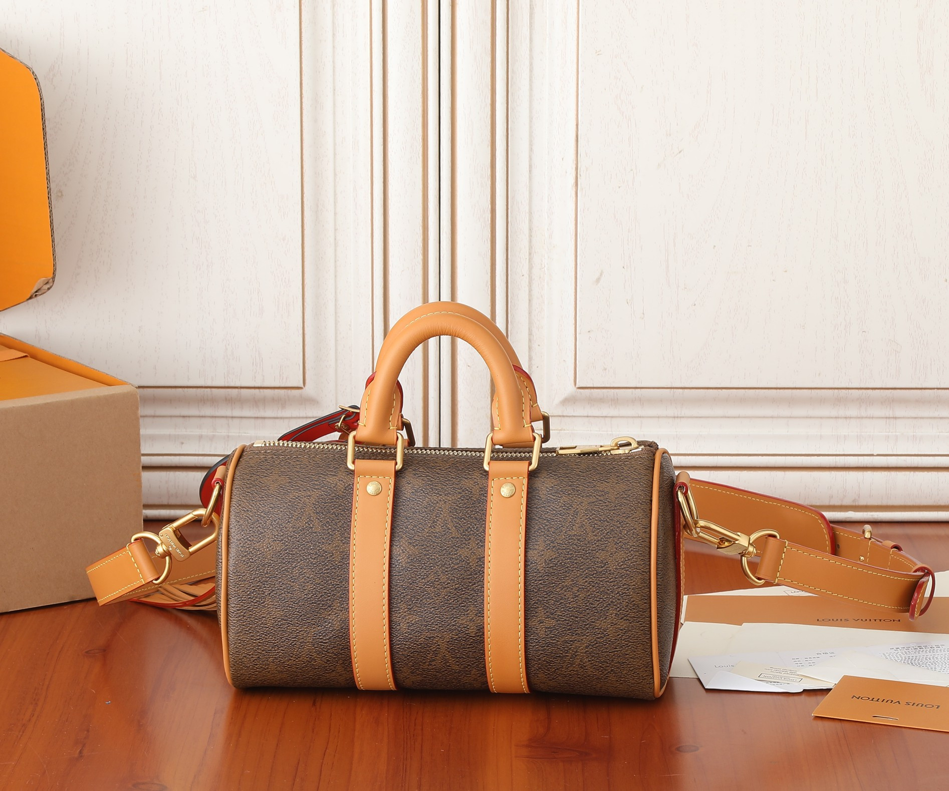 LV Keepall Bandoulière 25 M11542 25x15x11CM