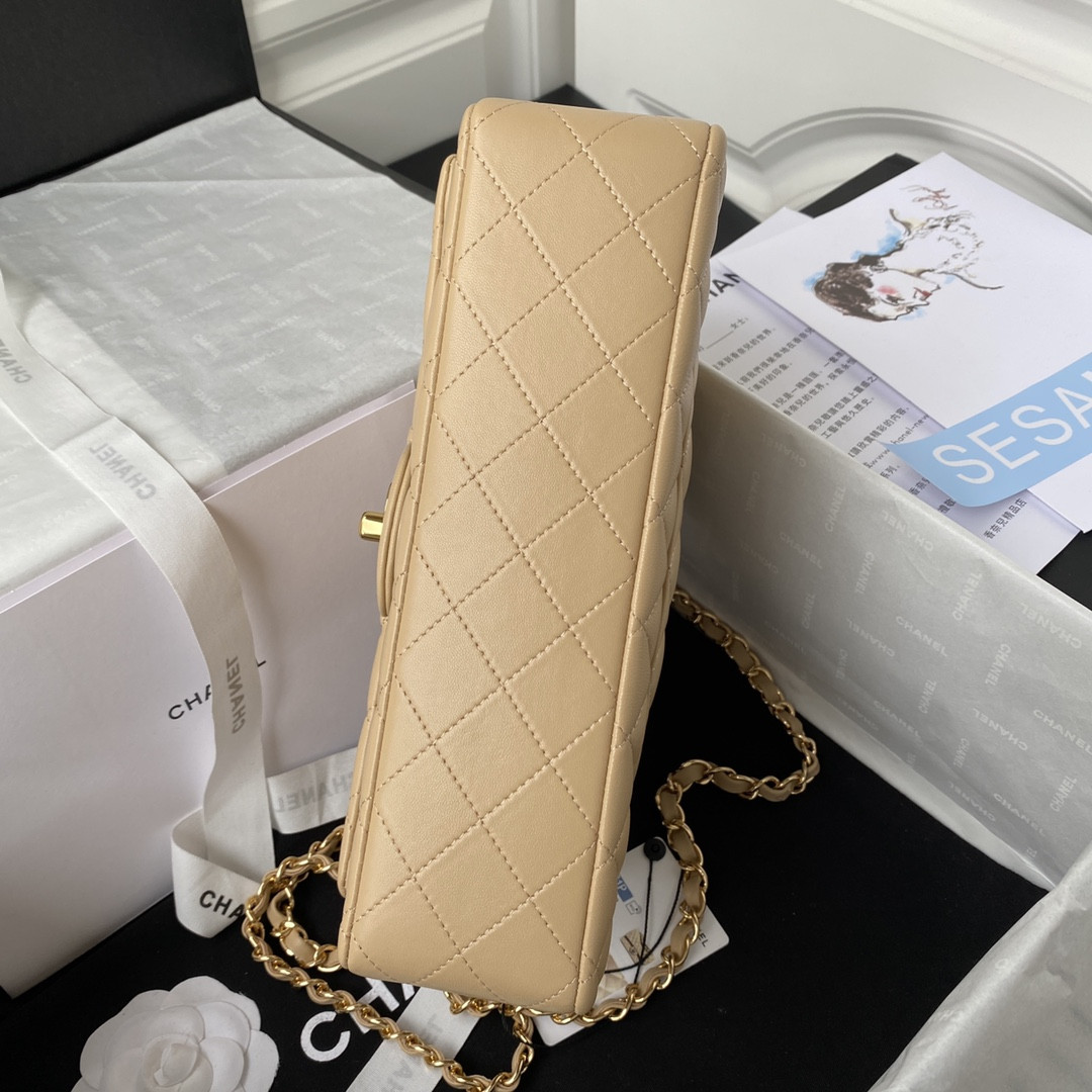 Ch*el classic flap bag 15.5×25.5×6.5cm